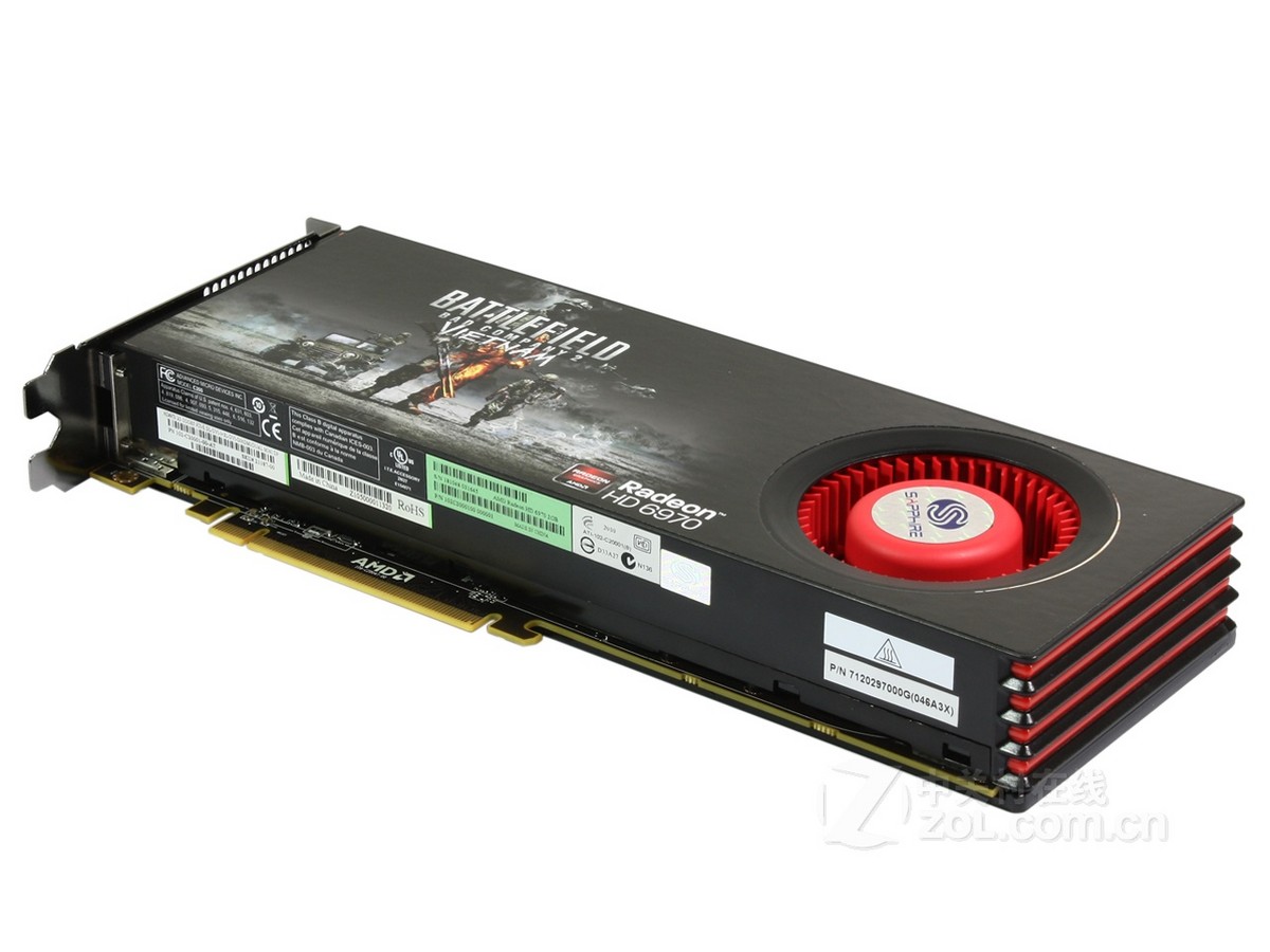 蓝宝石hd6970 2gb gddr5