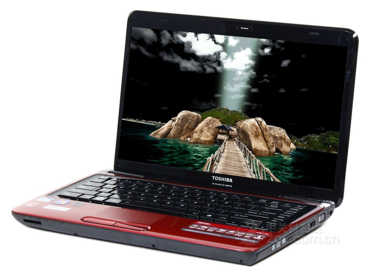【高清图】 东芝(toshiba)l600-72r(野玫红)整体外观图 图15