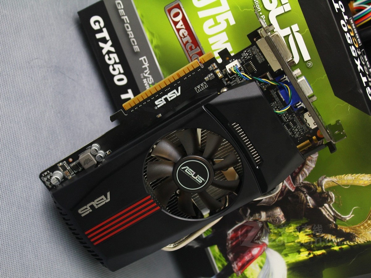 【高清图】 华硕(asus)engtx550 ti dc top/di/1gd5实拍图 图105