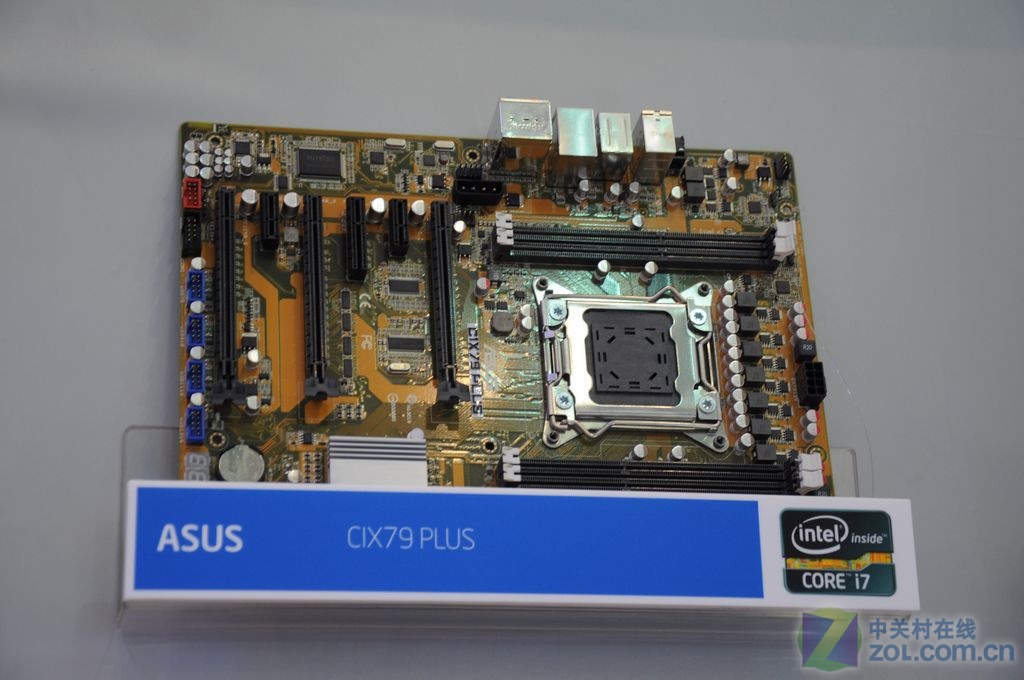 intel官方展示十二款x79主板