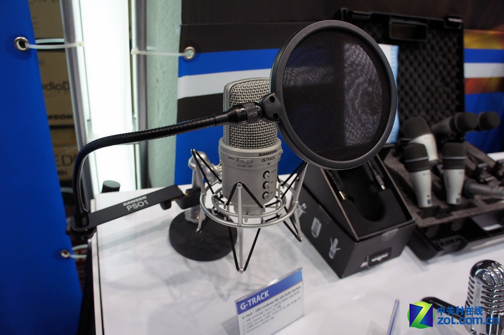 【高清图】 打造家庭录音室 samson麦克风亮相展会图4
