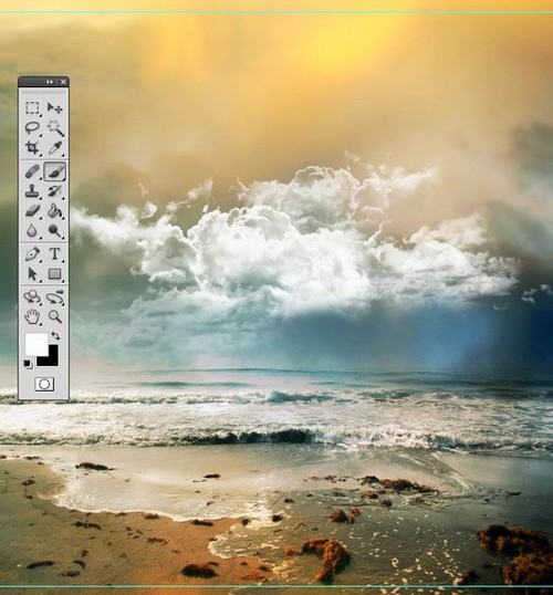 仙女下凡 PS制作梦幻美女飞天效果教程(未完)