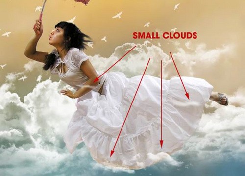 仙女下凡 PS制作梦幻美女飞天效果教程(未完)