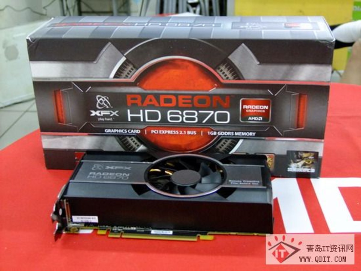 【高清图】 直降100元 讯景hd6870 1gb ddr5显卡1399元图1
