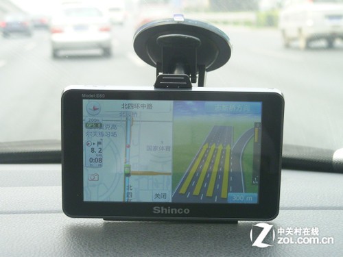 新版S4.0 新科E60高清导航仪上路实测
