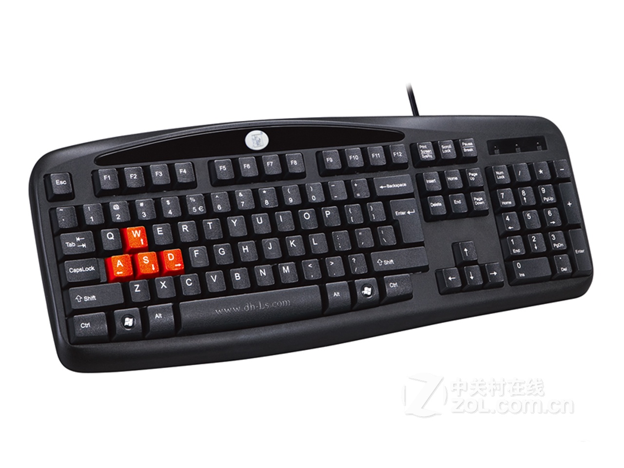 【原始大图】力胜kb-101键盘整体外观图图片欣赏-zol中关村在线