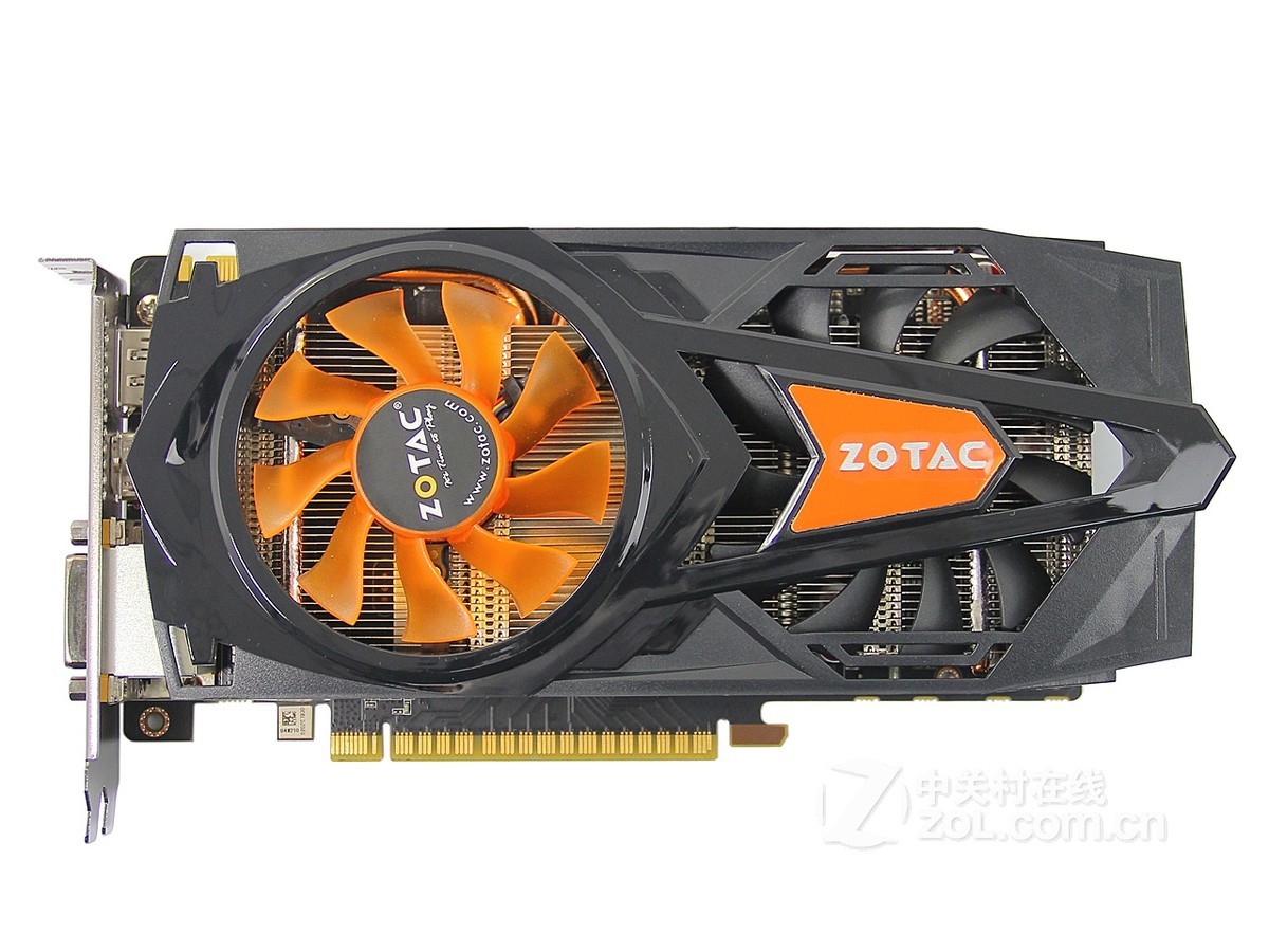 【高清图】 索泰(zotac)gtx550ti-2gd5 dtc正面 图3