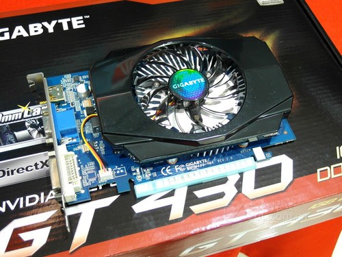 台系一线实惠卡技嘉gt430超值仅449元