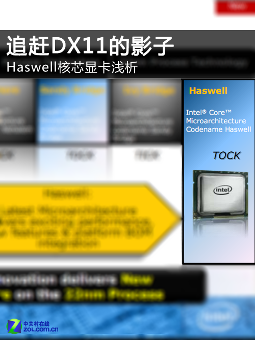 追赶DX11的影子 Haswell核芯显卡浅析