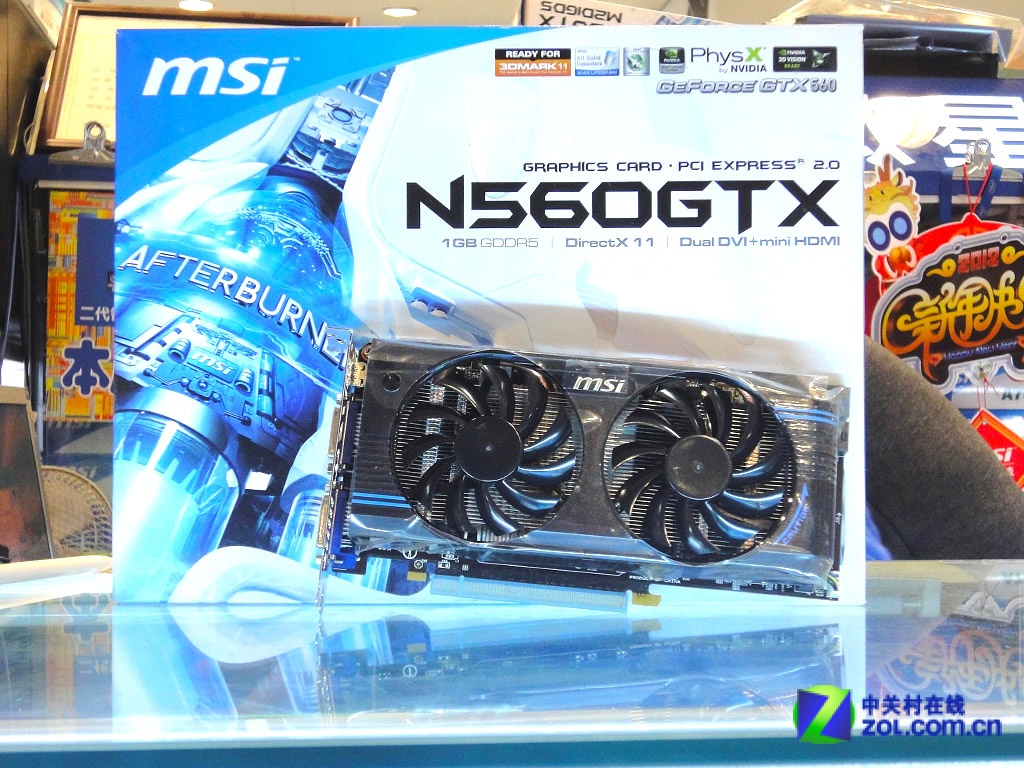 【高清图】 标准gf114核心 微星gtx560se超值999元图1