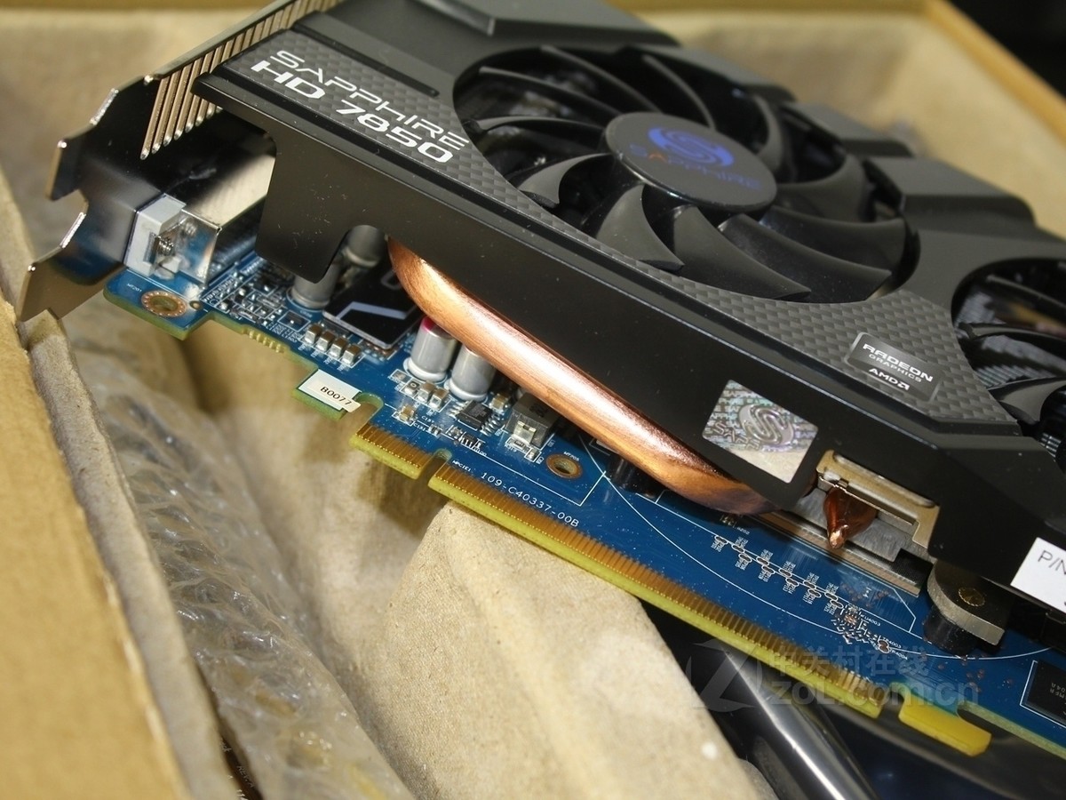 蓝宝石hd7850 2gb gddr5海外版oc