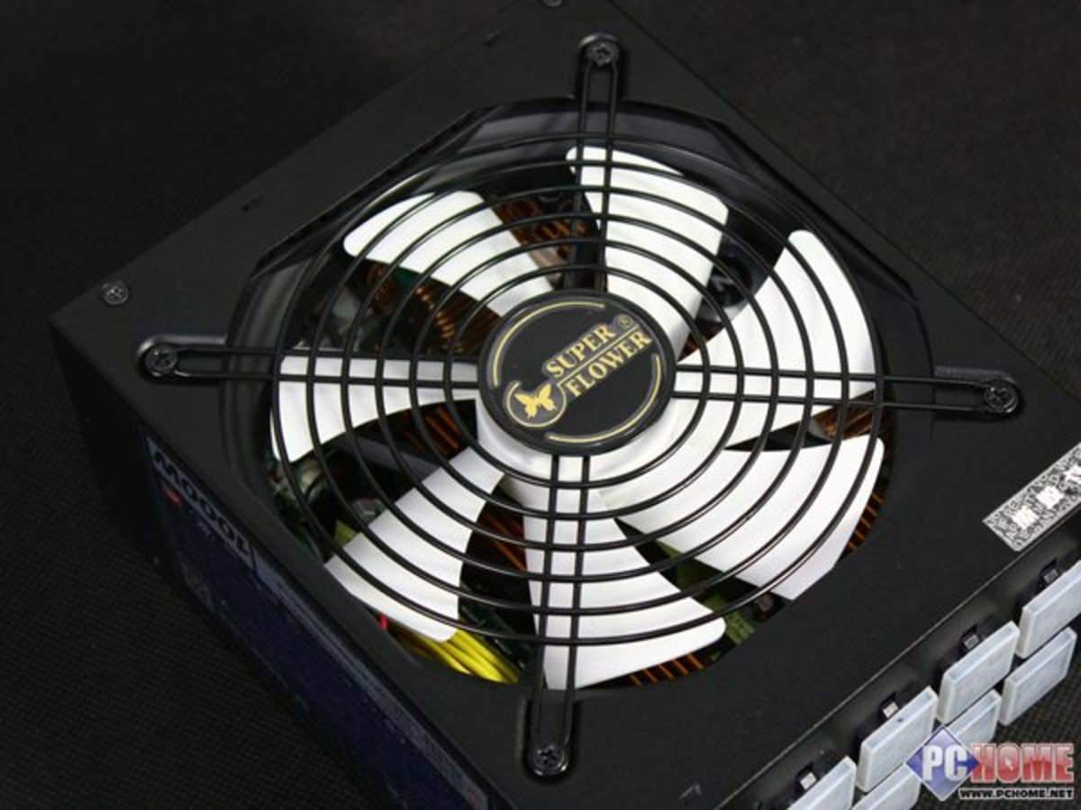 【高清图】 终身保固 振华白金冰蝶1000w电源评测图34