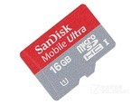 闪迪Mobile Ultra Micro SDHC卡 UHS-1 Class10（16GB）