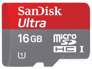闪迪至尊高速移动micro SDHC卡及适配器(16GB)