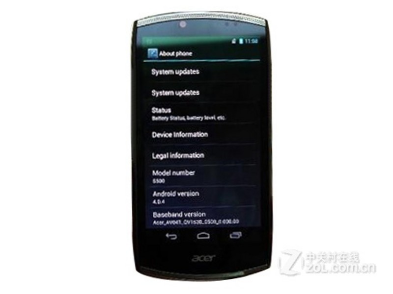 Acer S500Cloud Mobile