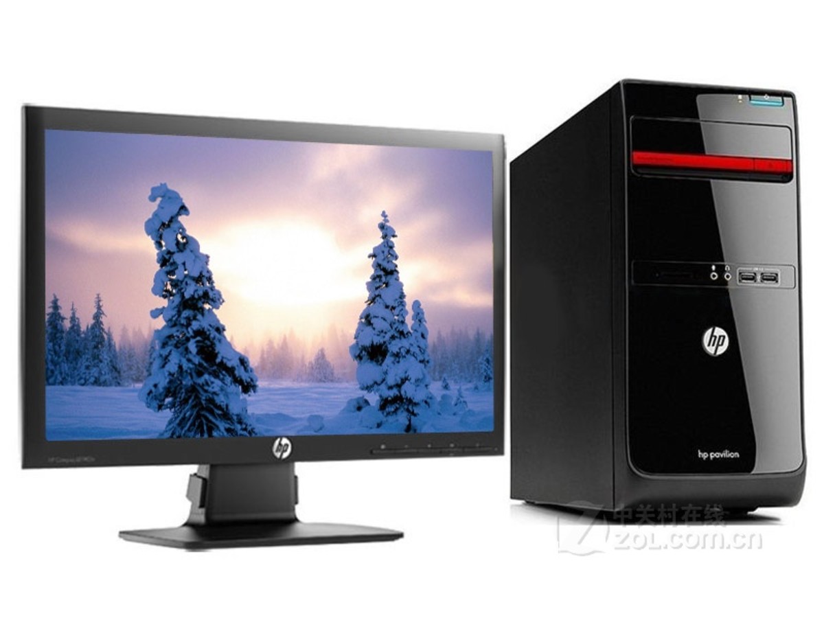 【高清图】 惠普(hp)pavilion p6-1295cn整体外观图 图1