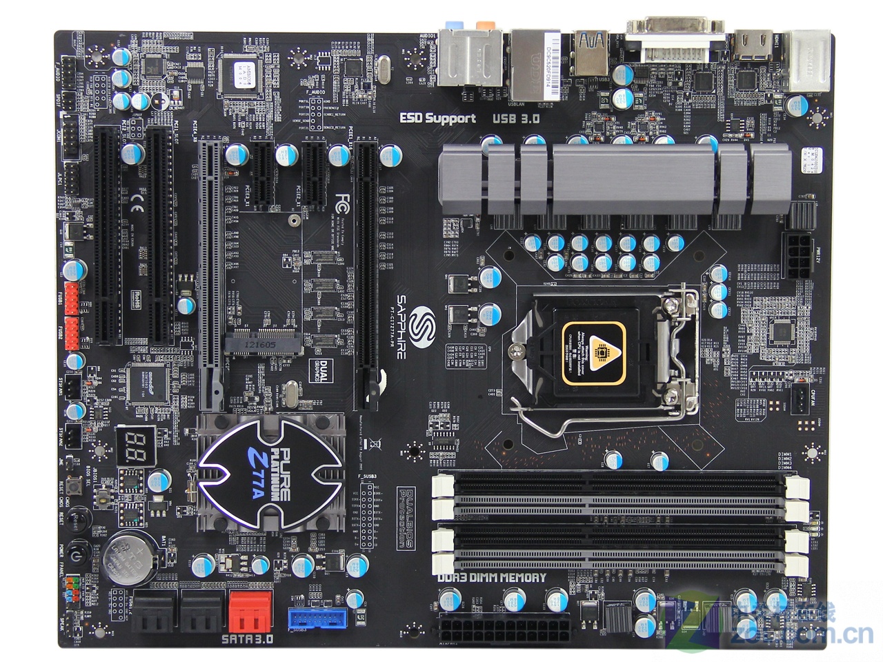 高性价比首选 蓝宝石主流级z77组图赏-第2页-主板-zol中关村在线