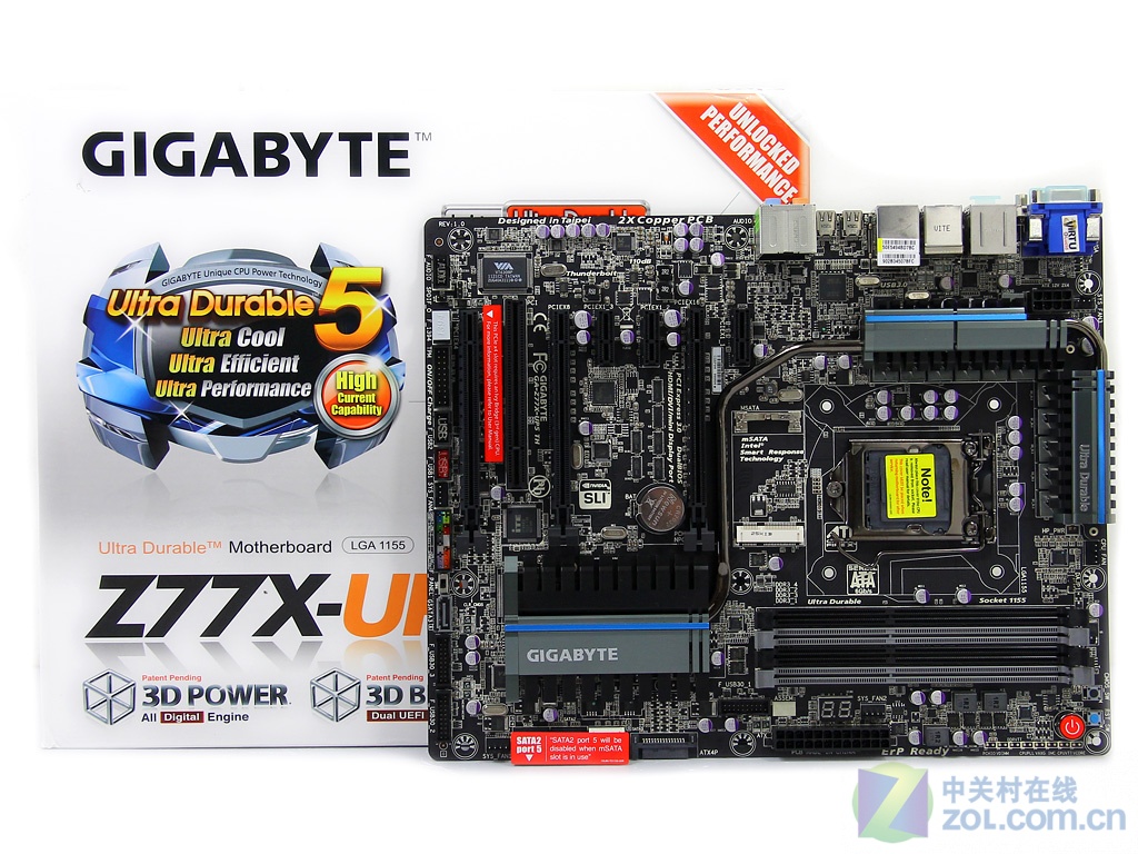 配双雷电接口技嘉新一代高端z77图赏