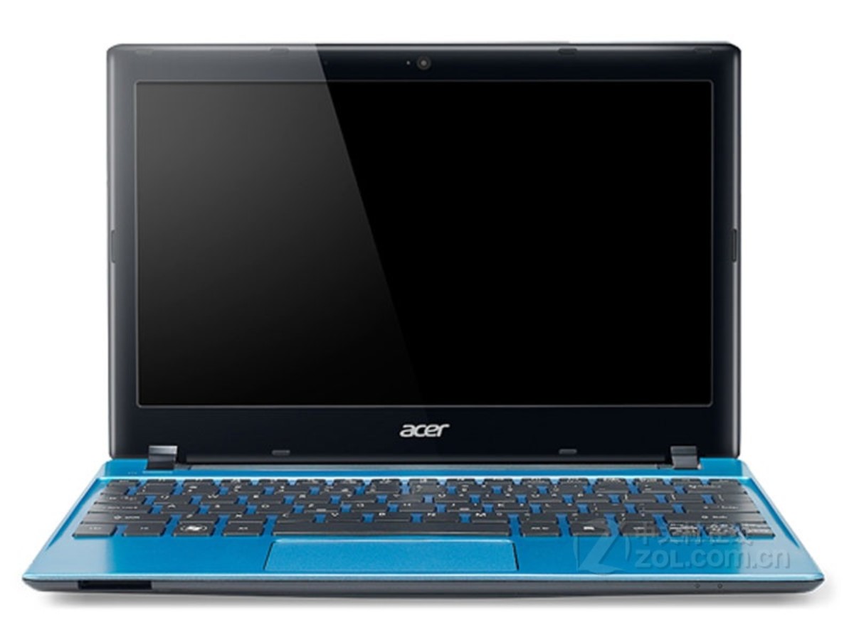 【高清图】 acer宏碁(acer)acer aspire one 756-967bckk整体外观图