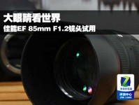 大眼睛看世界 佳能EF 85mm F1.2镜头试用