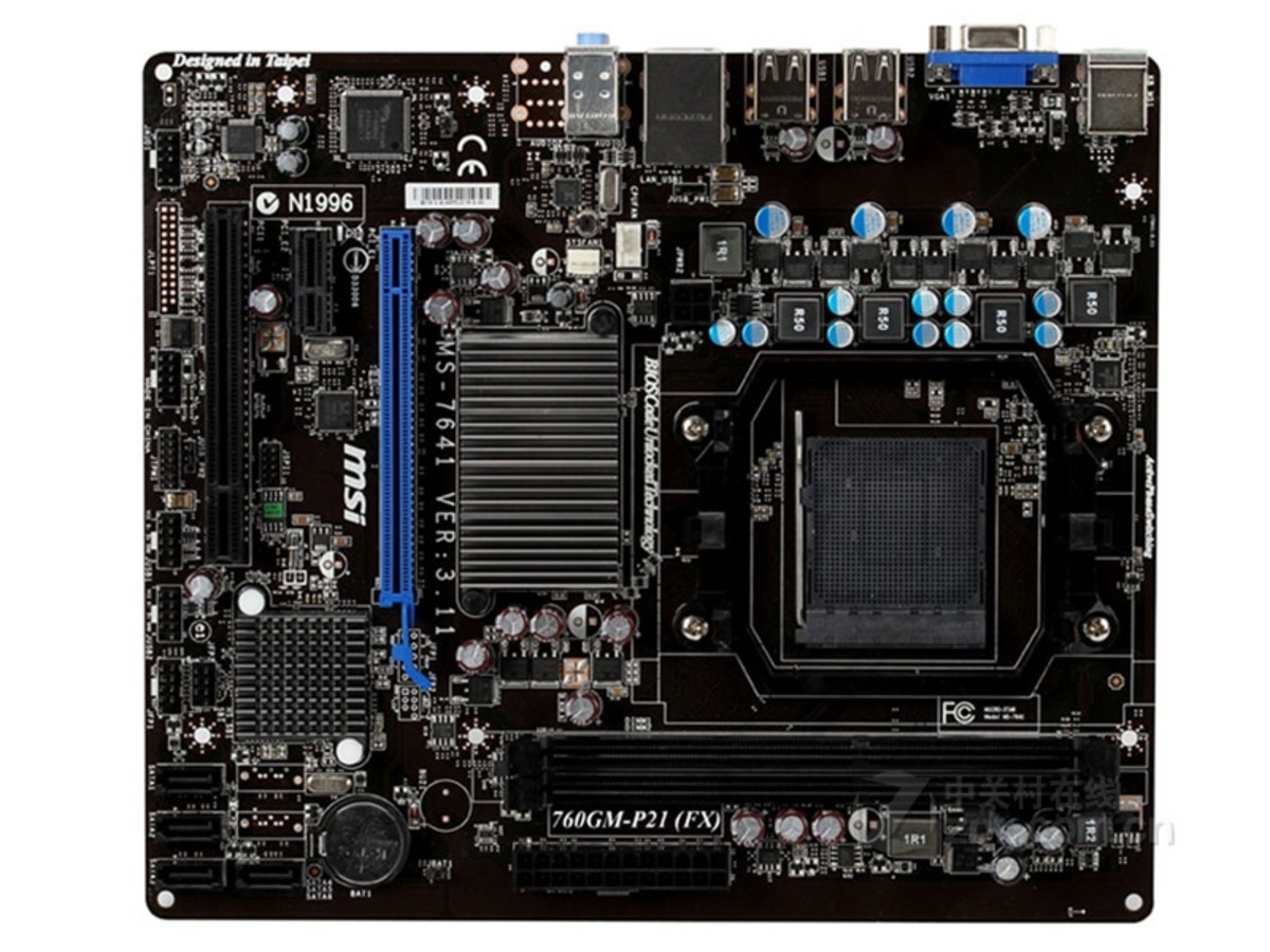 微星760gm-p21(fx) 主板