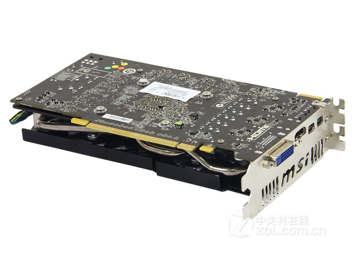 【高清图】 msi微星(msi)微星r7850 hawk 1g整体外观图 图5